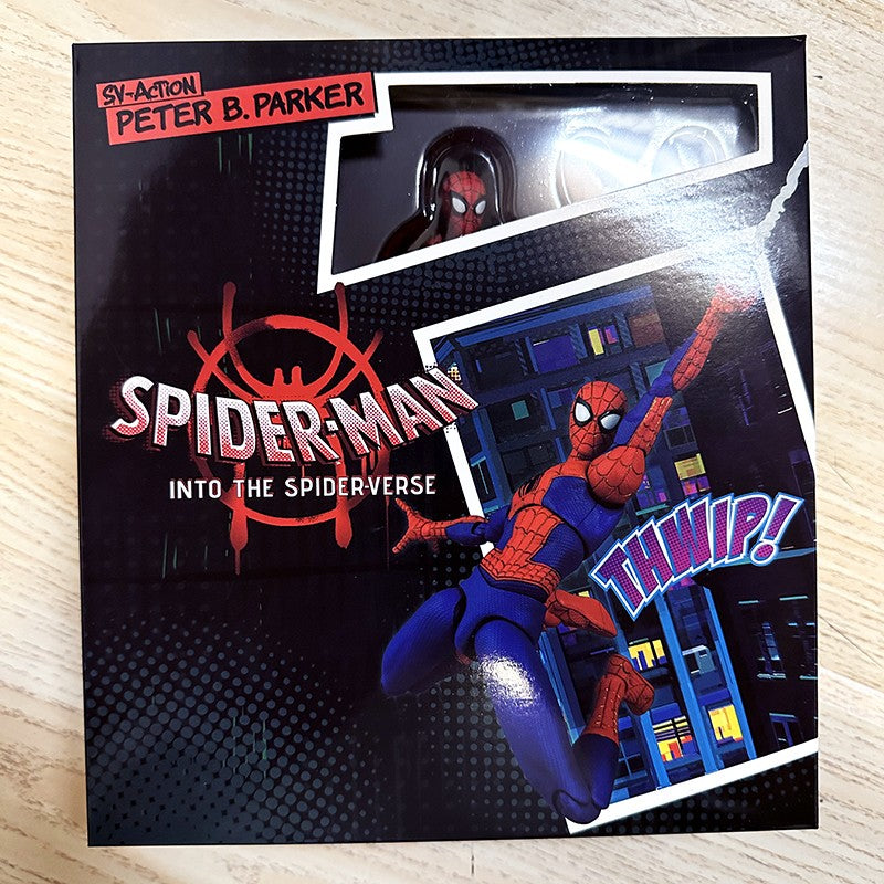Action Figure Sv Action Homem-Aranha: Através do Aranhaverso Gwen Stacy Miles Morales Peter Parker Modelo Brinquedos