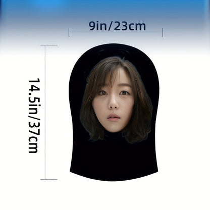 1pc Realistic 3D Celebrity Single-sided Full-face Masks Breathable Cosplay Mask for Parties Pranks Halloween Costume Festival