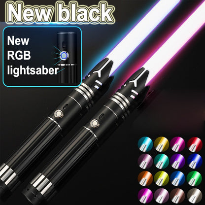 Metal Lightsaber Sword Toys RGB Light Saber 15Color Change Kids Soundfonts Force FX FOC Blaster Toys Jedi Sword Gift