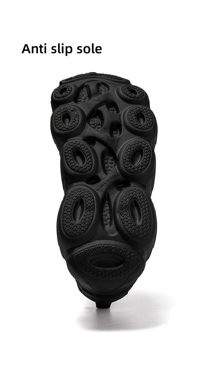 Summer Men's Super Light Sandals Waterproof Sneakers Slip On EVA Thick Sole Slides Fishing Driving Outdoor Jogging Flat Shoes