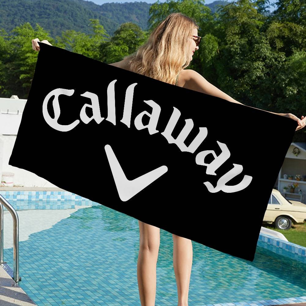 G-Golf-C-Callaway Big Microfiber Beach Towels Quick Dry Towel Sand Beach Towels Pool Towel for Travel Swim Pool Yoga