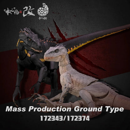 Em estoque Nanmu Studio 1/12 Berserk Raptor 2.0 Indoraptor Velociraptor Dinossauro Bonecos de Ação