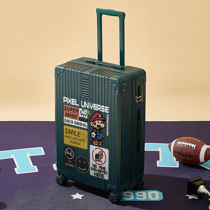 2025 New Large-capacity Suitcase 20/22/24/26/28-inch Cart Box Travel Boarding Case Portable Trolley Suitcase Roller Suitcase