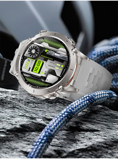 2025 NEW Dual-band GPS Outdoor Swim Sport Smart Watch Men Compass 730mAh Large Battery 10ATM Professional Waterproof Smart Watch