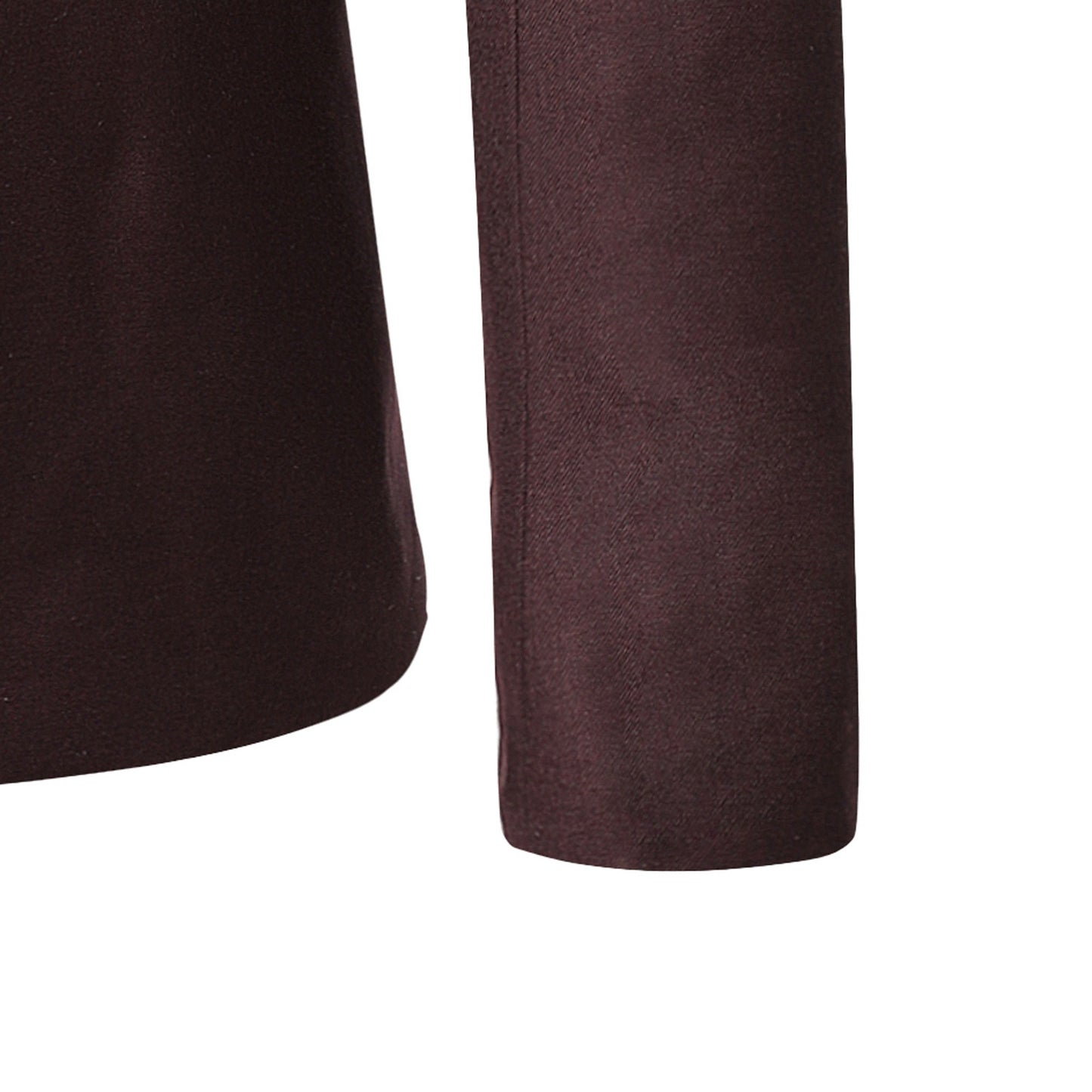 Europe and The United States Solid Color Slim-fit MAO Suit, Men's Autumn and Winter New Fashion Casual Stand Collar Suit Jacket