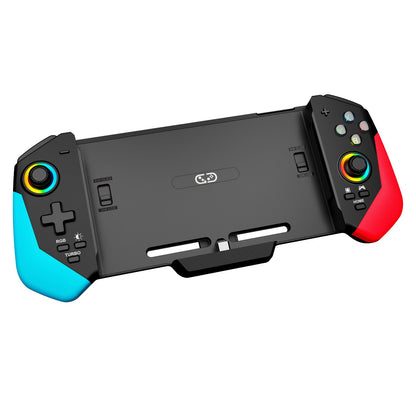 Wireless RGB Controller for Switch/Switch OLED Hall Effect Joystick 6-Axis Gyro Turbo Auto Function Gamepad Accessories