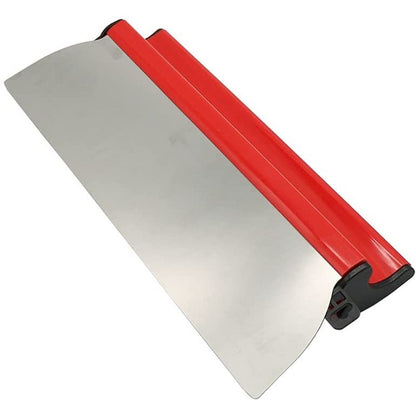 Espátula de Alisar Gesso Cartonado 40cm/15,75" para Parede Branca Ferramentas de Construção em Aço Inoxidável Extrudado Q84D