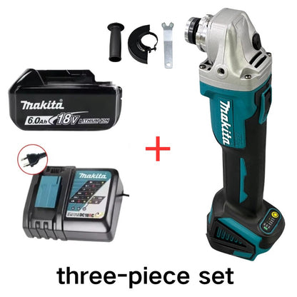 2025 Esmerilhadeira Angular Elétrica Makita 18V 125mm DGA404 sem Escovas a Lítio Recarregável para Corte e Polimento de Alta Potência
