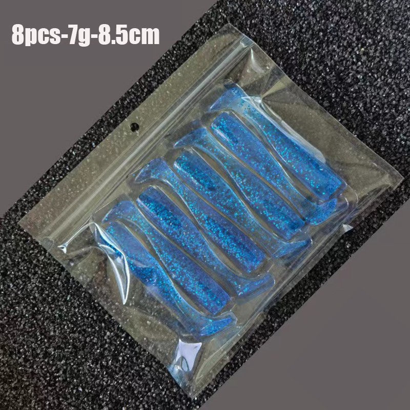 5pcs 30g/111mm Artificial Bait Lumious/Glow Mackerel Sea Bass Snapper Fishing Lure Wobblers Swimbait Jigging soft Baits
