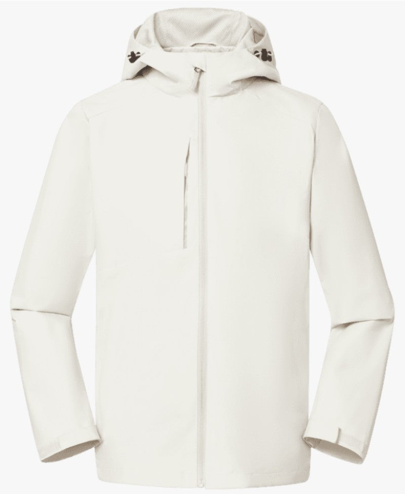 Casual jacket hooded jacket cardigan custom printable embroidered logo men's and women's outdoor windbreakers workwear