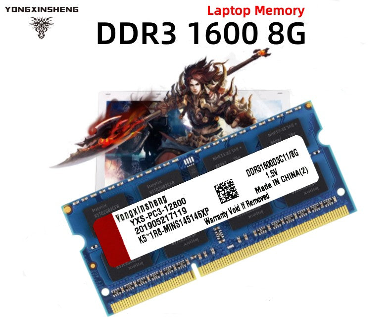 Memória DDR3 2GB 4GB 1066MHZ 1333MHZ RAM PC3-8500S 10600S 1.5V 204 pinos Memória RAM para Notebook Laptop PC3-12800S DDR3 8GB 1600MHZ RAM