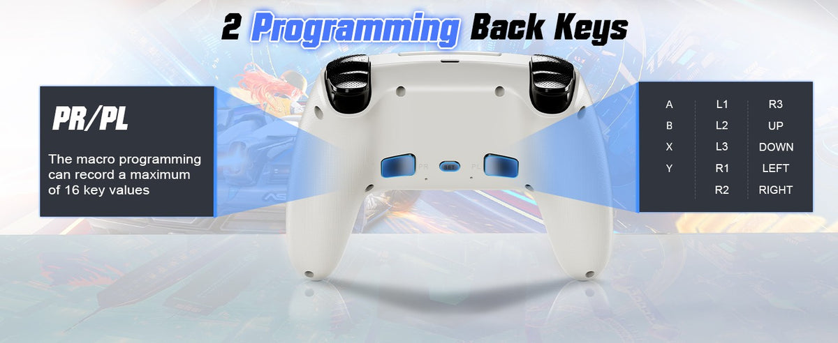 RGB Wireless Gamepad,For Playstation 5/PS5 Controller,With Turbo Dual Sense Vibrate Programming 3D Gaming Controller Console
