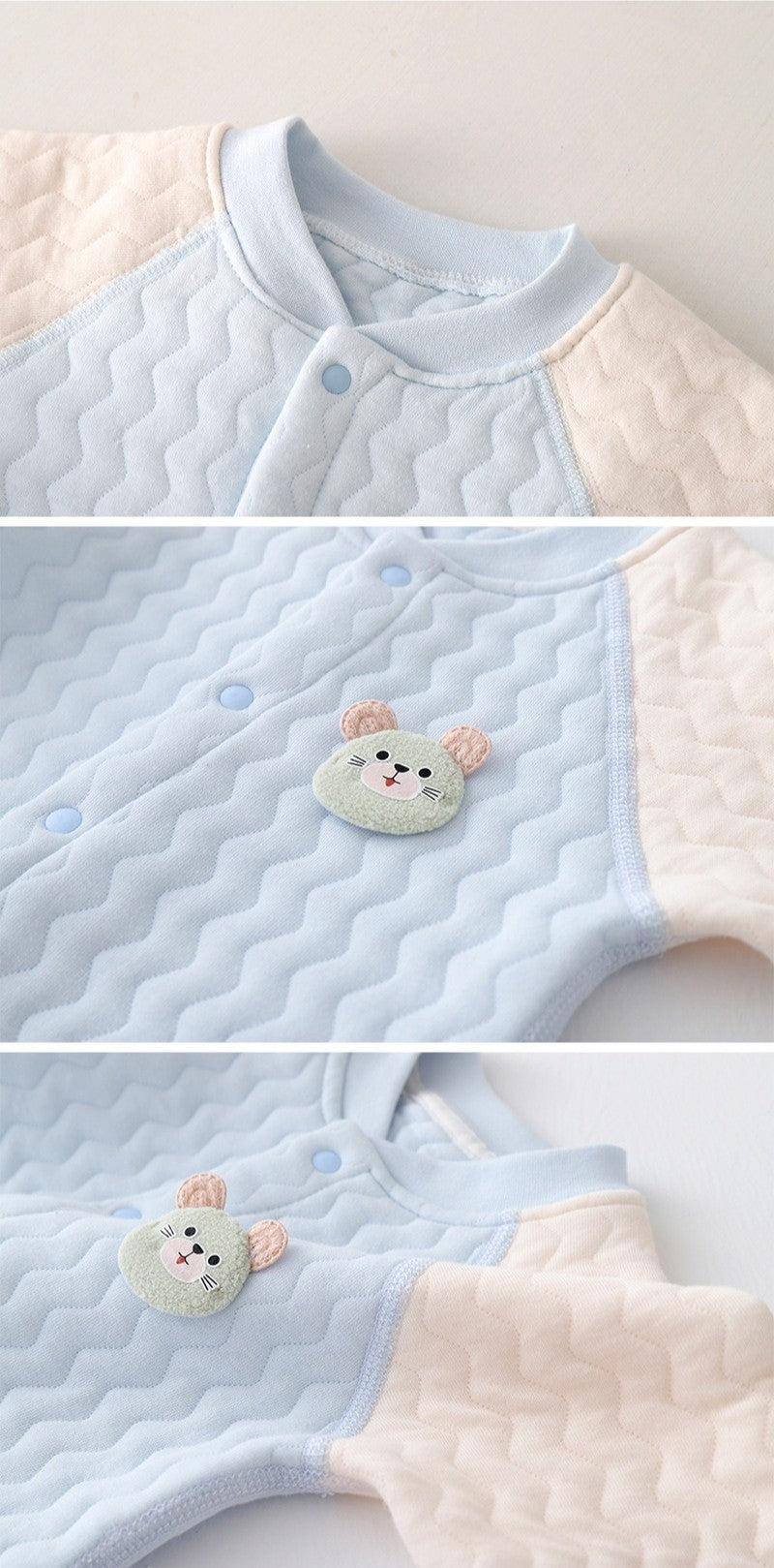 Autumn and Winter 0-18Months Baby Rompers Winter Newborn Girls Boys 100%Cotton Clothes of Long Seeve Infant Clothing Pajamas