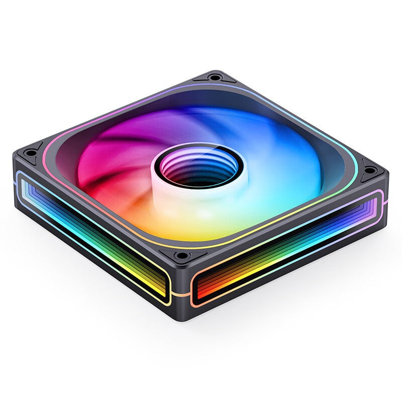 Jonsbo ZB-120/240/360 Computer Case Fan 5V ARGB 120mm Water-Cooled CPU Cooling Fan PWM ZB-360BR Forward/Reverse Fan Kits