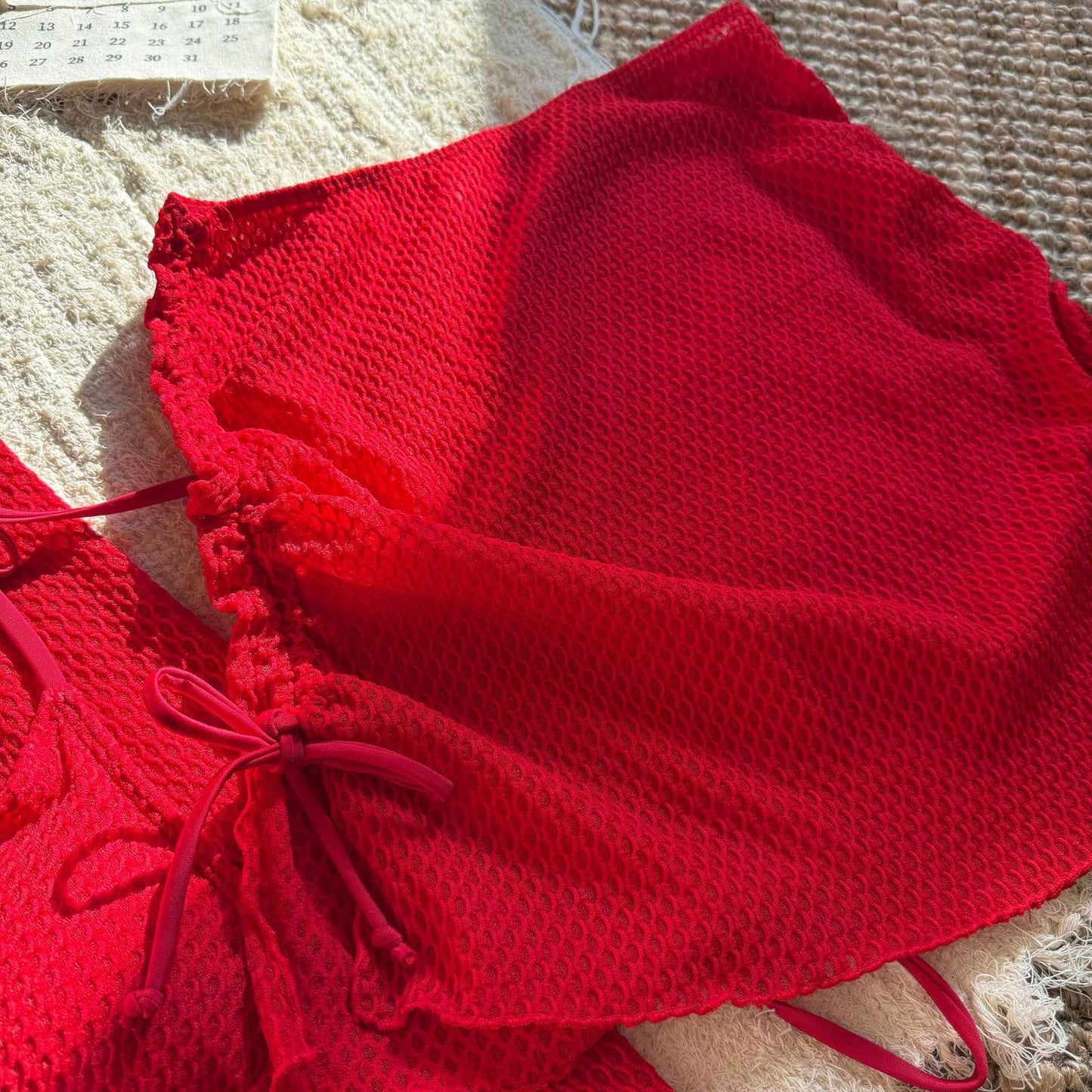 Summer Holiday 4 Piece Bikini Set 2025 Women Sexy White Long Sleeve Cover Up and Skirt Swimsuit Beach Bathing Suit Pool Swimwear