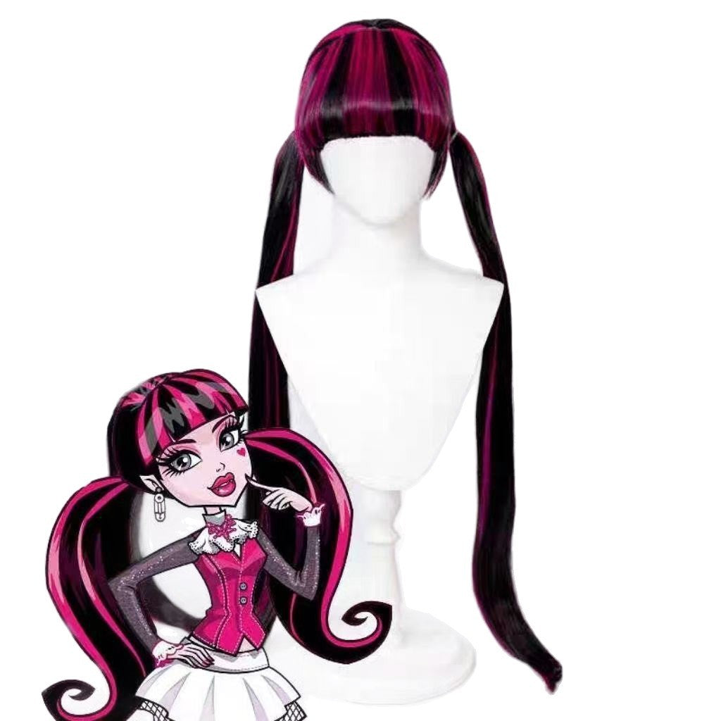 Draculaura Cosplay Costumes Anime Monster School Role Play Uniform Halloween Carnival Party Outfit For Women