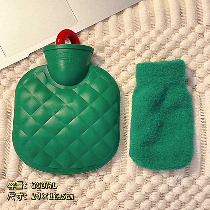 300/650ML Plush  Hot Water Bag  Winter Removable  Hot Water Bottle  Winter Hand Foot Warmer
