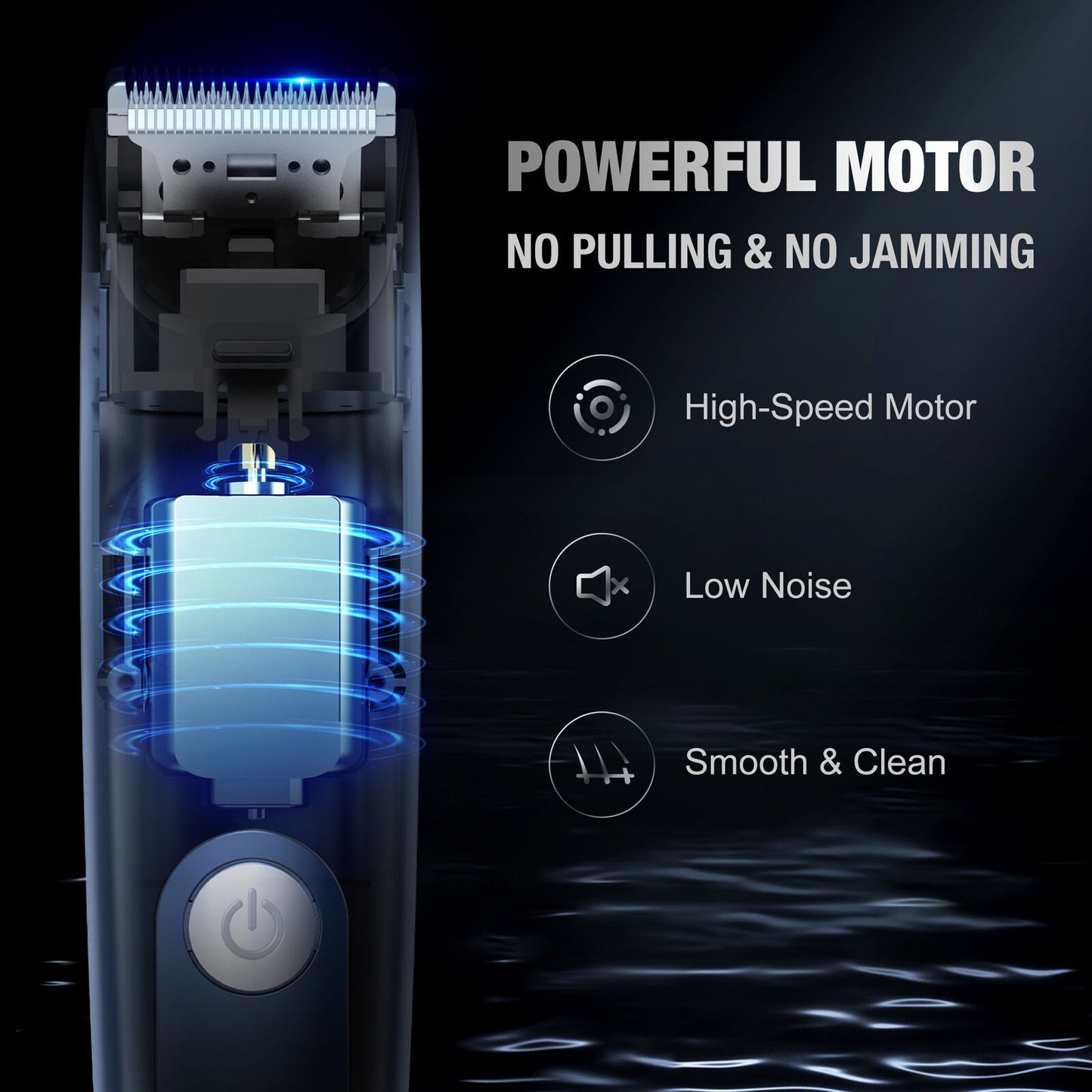 SEJOY 3 In 1 Man Shaver Electric Razor Rechargeable Triple Blade Trimmer Beard Floating Head Waterproof Hair Shaving Machine