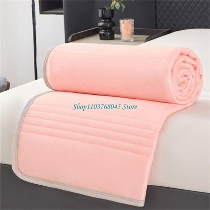 R53F Elegante Cobertor Refrescante Colcha Macia Design Compacto Para Acampamento Férias Na Praia