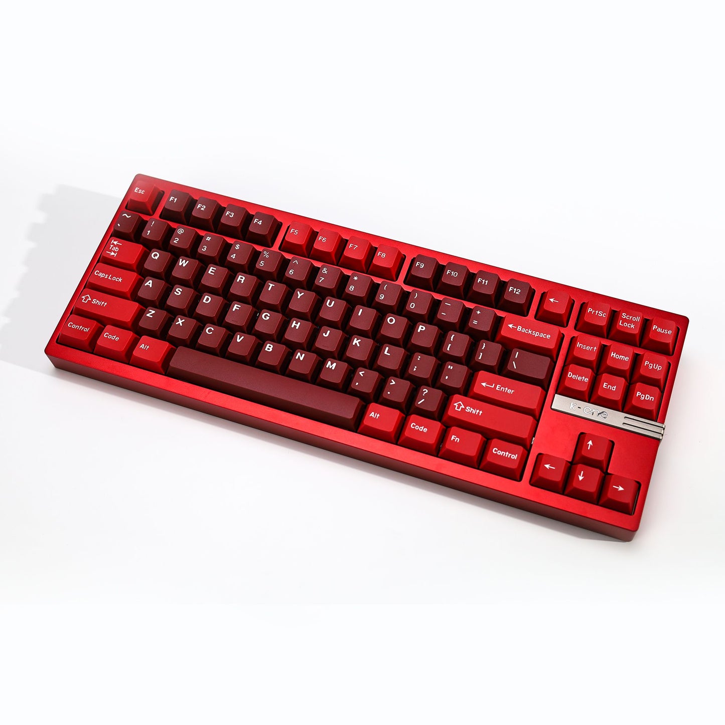 KBDiy GMK Jamon Keycap Red Retro PBT ISO Double Shot Cherry Profile Keycaps For MX Switches 60 Mechanical Keyboard Gamer Key Cap
