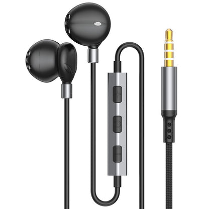 Fone de Ouvido com Fio Tipo-C Para Samsung Galaxy S25 S24 S23 S22 21 Ultra Plus Fone de Ouvido Intra-auricular de 3,5MM HiFi Bass Estéreo para Jogos