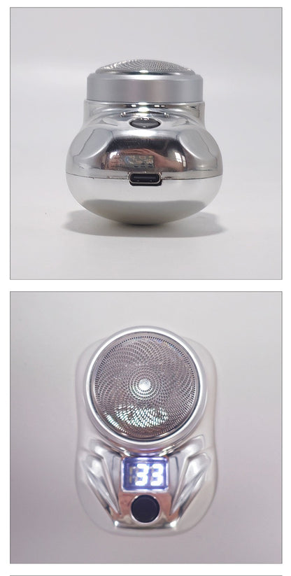 OLOEY Portable Electric Shaver for Men Rechargeable Travel Razor Waterproof Beard Trimmer