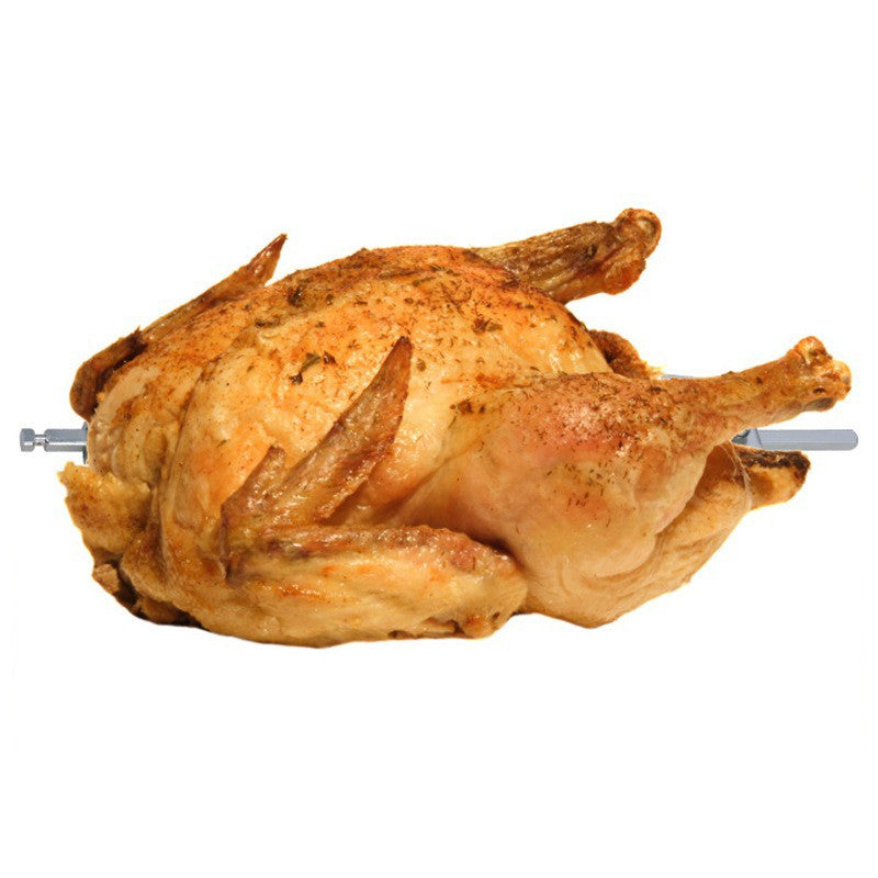 Stainless Steel Air Fryer Fork Roast Chicken Skewer Fish Meat Grilled Rack Rotation Roaster Forks BBQ Tools Oven Accessories