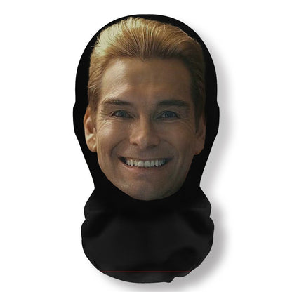 3D Printed Puff Daddy Mask Elastic Mesh Full Face Mask for Men Women Cosplay Headwear HipHop Fashion Balaclava Hood Hat Headgear