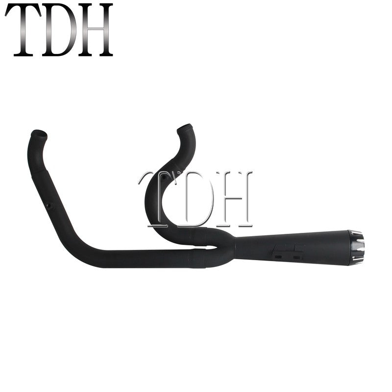 Motorcycle Exhaust Muffle Middle Link Pipe Mid-control Exhaust System For Harley Softail Street Bob Standard FXST FXBBS FXBB 18+