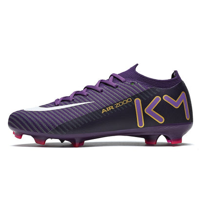 New Men Women Football Field Boots Studded Comfortable Unisex Soccer Shoes Cleats Ultralight Professional Sneakers Comfortable