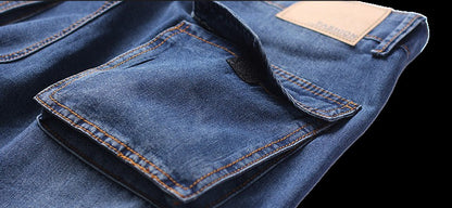 ABOORUN Mens Cargo Denim Shorts Plus Size 40 Loose Skateboard Short Jeans for Male