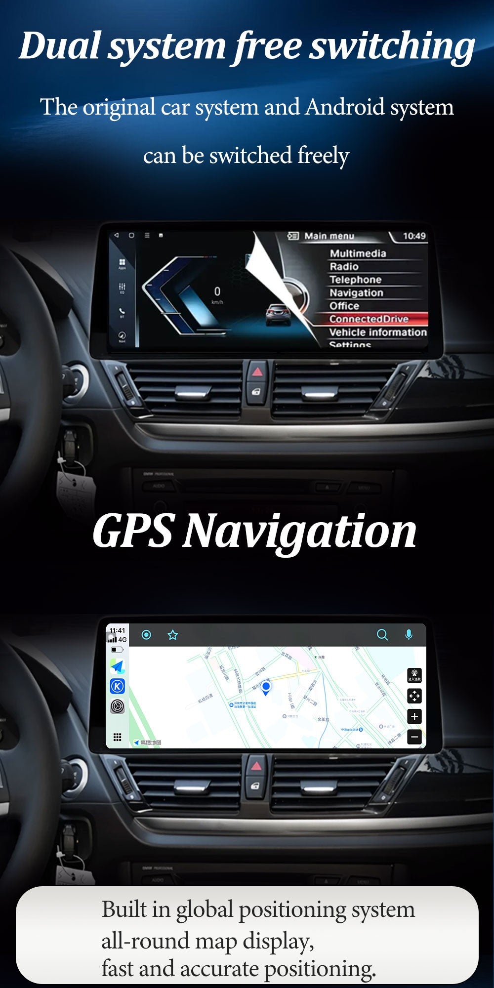 GPS Navegação Bluetooth Ferramentas Automotivas Carro Vídeo Multimídia Player Android 15 WiFi Para BMW Série 7 E65 E66 2004 - 2008 Sistema CCC