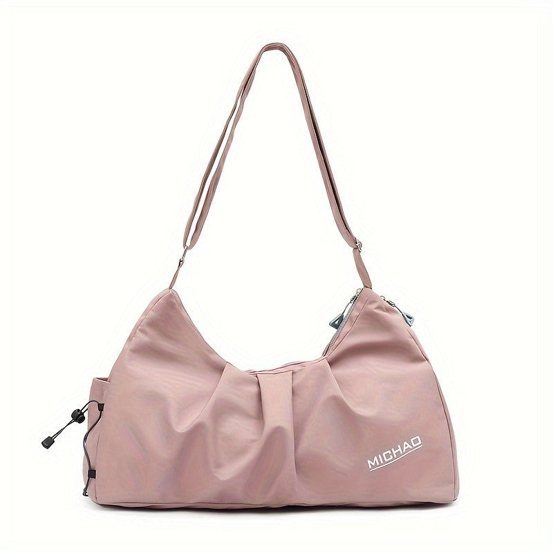 Yoga Bag Women's Sports Fitness Training Bag Fashionable Short Trip Luggage Bag Large Capacity Travel Bag Lightweight Travel