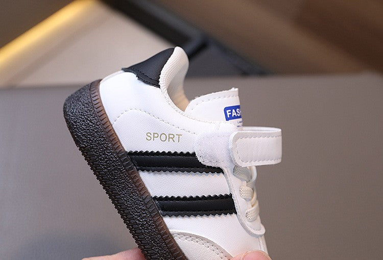 Toddler Baby Kids Fashion Design Walking Shoes Sneakers White Non-slip Casual Shoes Boys Girls Breathable Outdoor Sport Shoes