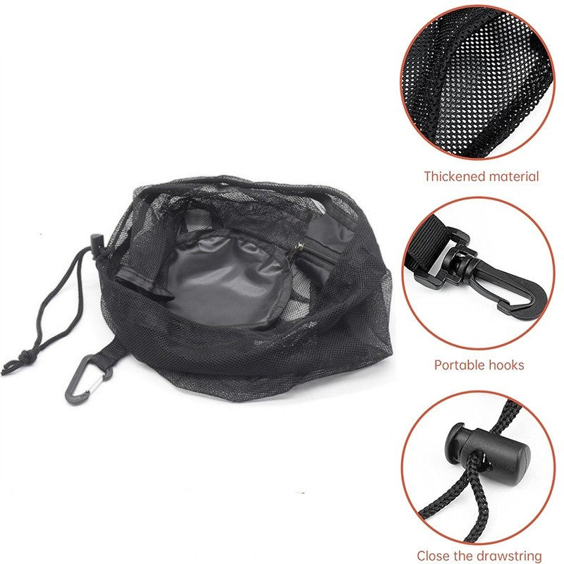 Mochila Portátil com Cordão, Bolsas Pequenas de Bolas para Pendurar, Bolsas de Armazenamento de Futebol, Vôlei, Basquete, Saco de Malha para Brinquedos de Jogo