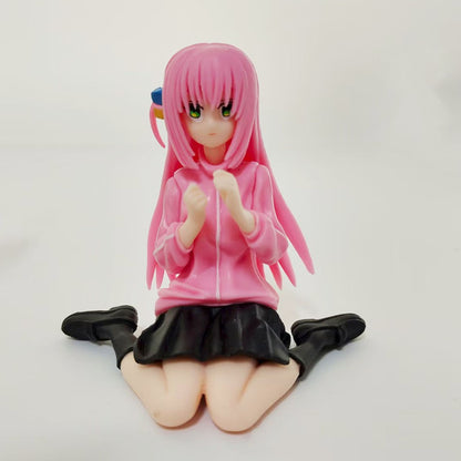 16cm BOCCHI THE ROCK! Anime Figure Gotoh Hitori Boneco de Ação Guitarrista Menina Figura Decorações de Mesa×Coleções Modelo Boneca Brinquedos