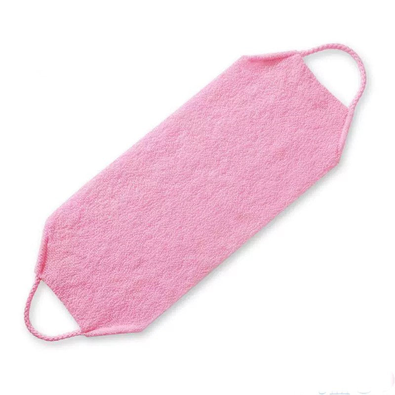 1/2pcs Sheet Exfoliating Bath Towel Bath Stretchable Back Full Body Scrub Towel Super Absorbent Scrub Towel Bathroom Supplies
