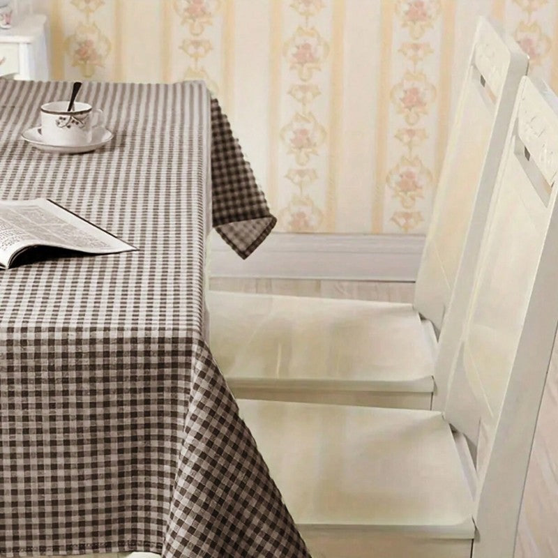 Checkered Tablecloth Kitchen, Wedding, Holiday Table Decoration Tablecloth, Outdoor Picnic Tablecloth