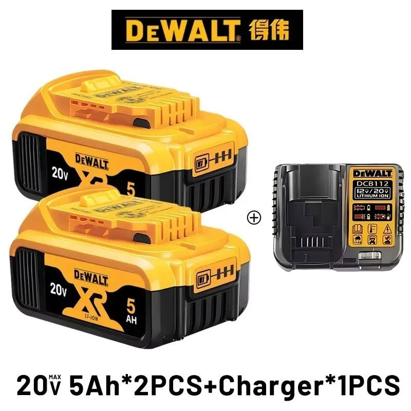 DEWALT Bateria 20V 6AH recarregável de íon de lítio carregador DCB118 Parafusadeira Furadeira Elétrica sem escovas DCD805 ferramenta elétrica