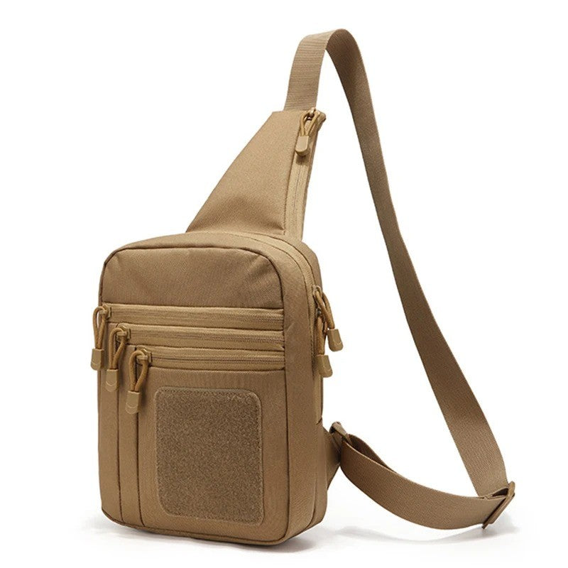 Tactical Shoulder Chest Bag Pistol Holster Concealed Carry Sling Crossbody Range Gun Convertible Backpack for Hunting Camping