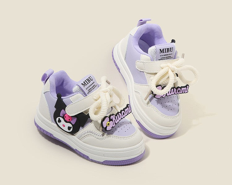 2025 Children's Casual Shoes Girls Comfortable Board Shoes Breathable Non Slip Running Shoes Sneakers