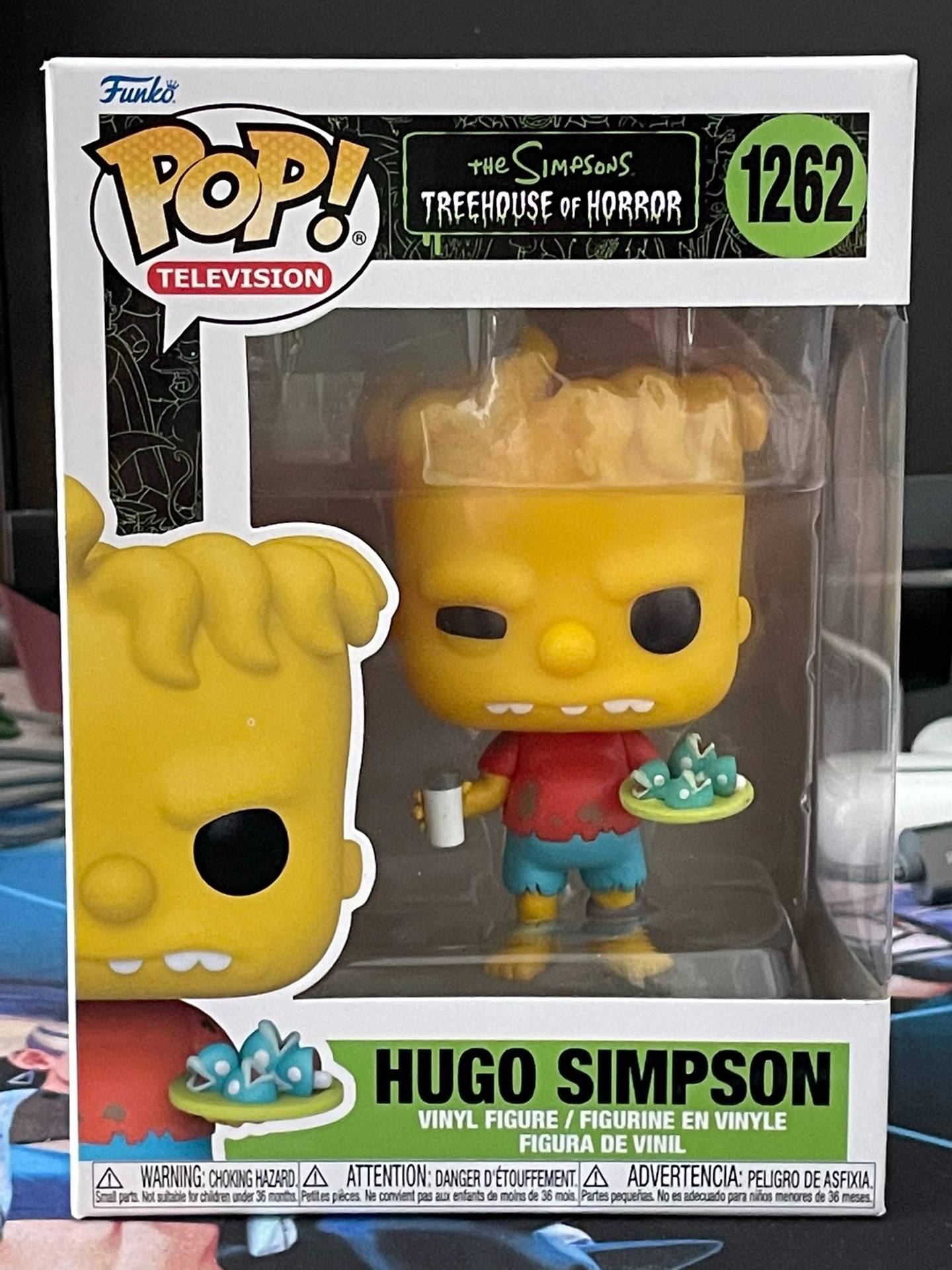 Os Simpsons Boneco de Ação Funko Pop Hugo Simpson Modelo Bruxa Maggie Enfeite Esqueleto Marge Decoração Brinquedos Escultura Bonecos Presente