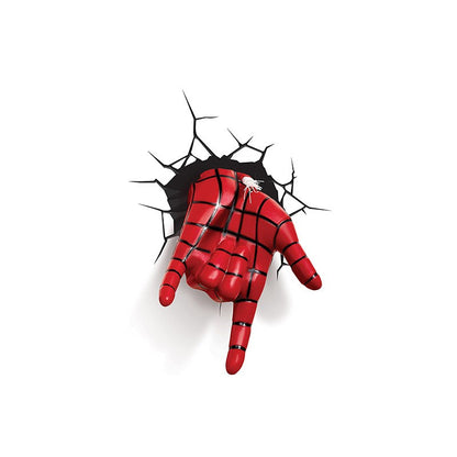 3D Wall Breaking Iron Man, Captain America, Decoration Cute Cartoon Stickers Waterproof Stickers For DIY Scrapbooking,