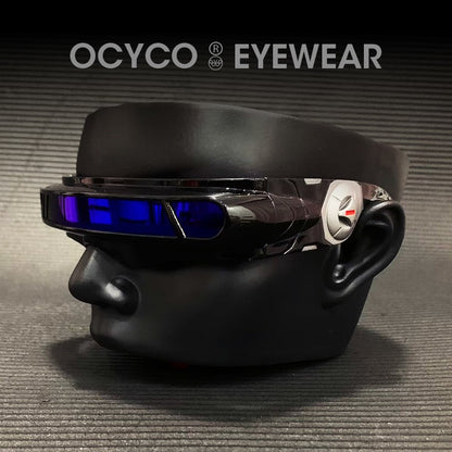 OCYCO X-Man Cosplay Cyclops Halloween Party Sunglasses Designer Special Memory Materials Polarized Travel Shield Cool UV400