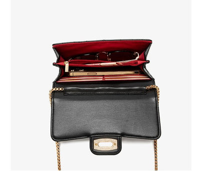 Women's Fashionable Casual Embroidered Butterfly Pattern Shoulder/crossbody Chain Small Square Bag, Mini Clutch