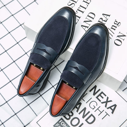 High Quality Men's Dress Shoes Classic Social Leather Shoes Men Casual Busines Shoes For Men Office leather Formal Loafers Male