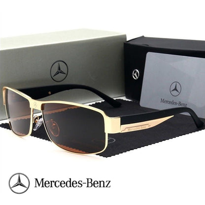 For Mercedes Benz A B C E S V Class GLB GLC GLE AMG Pilot SLK SLC ML Car High Men Anti Glare Driver Goggles Polarized Sunglasses