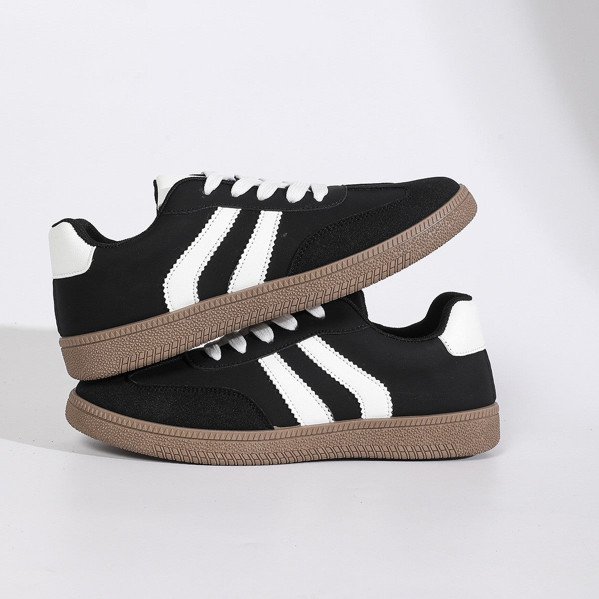 Spring Autumn Platform Sneakers Women Fashion Mixed Colors Lace-Up Sport Shoes Woman Comfortable Non Slip Flat Trainers Female