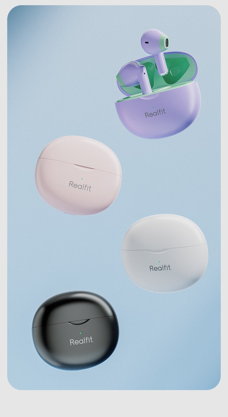 Fone de ouvido Bluetooth Realfit F2 Excelente Qualidade HIFI Fones de ouvido TWS sem fio Atacado para realme xiaomi