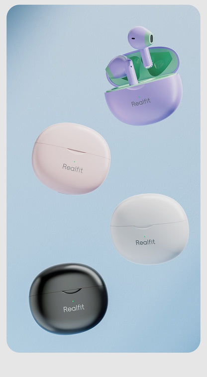 Fone de ouvido Bluetooth Realfit F2 Excelente Qualidade HIFI Fones de ouvido TWS sem fio Atacado para realme xiaomi